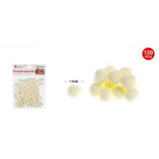  POMPOM BÉZS 1CM 120DB-OS kreatív és készségfejlesztő