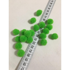 Pompon 1,5 cm világos zöld dekorációs kellék