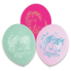  Póni Pretty léggömb, lufi 6 db-os 9 inch (22,8 cm)