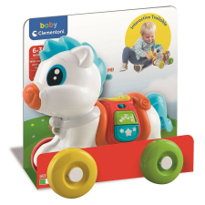 Póni Wheely zenélő, húzható készségfejlesztő játék Clementoni tili toli