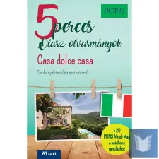  PONS 5 perces olasz olvasmányok - Casa dolce casa idegen nyelvű könyv