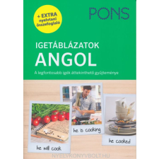 PONS ANGOL IGETÁBLÁZATOK 3.KIADÁS nyelvkönyv, szótár