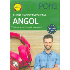 PONS Audio nyelvtanfolyam - Angol - A1-B1 szint nyelvkönyv, szótár