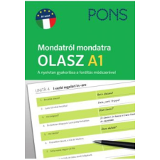  PONS Mondatról mondatra Olasz A1 nyelvkönyv, szótár
