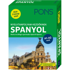 PONS SPANYOL NYELVTANFOLYAM KEZDŐKN nyelvkönyv, szótár