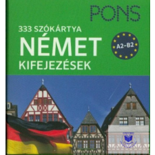 Pons szókártyák német kifejezések 333 szó A2-B1 idegen nyelvű könyv