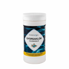 Pontaqua CLG010 Gyorsaklór (granulátum) 1 kg fertőtlenítő tabletta medencéhez medence kiegészítő