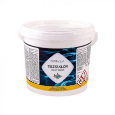 Pontaqua CLK030 Tisztaklór 3kg klórtabletta medence kiegészítő