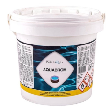 Pontaqua Klórmentes vízfertőtlenítő szer masszázsmedencéhez AQUABRÓM 5 kg BRO 050 medence kiegészítő