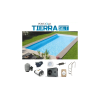 Pontaqua TIERRA PANEL POOL 600 x 300 x 150 cm modulpaneles, süllyesztett víztükrű, külső lépcsős medence szett