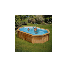 Pontaqua TIMBER ovális fa medence 536 x 336 x 117 cm medence