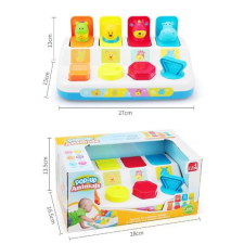  Pop up animals - felugró állatok - nyitogatós  gyerekjáték egyéb bébijáték