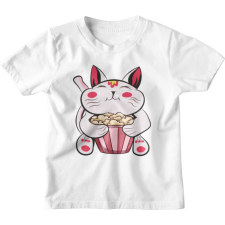  Popcorn Cica - Gyerek Póló gyerek póló