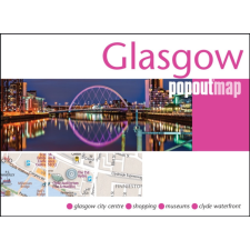 Popout Map Glasgow térkép Popout 2023 térkép