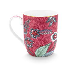 Porcelán bögre 145ml Virágfesztivál rózsaszín bögrék, csészék