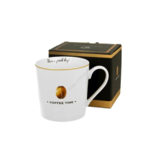  Porcelán bögre - 380ml - Coffee Time bögrék, csészék
