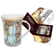  Porcelán bögre 400ml, Mucha: Tél bögrék, csészék