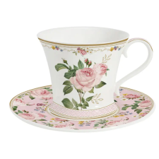  Porcelán csésze 350ml Chant des Roses bögrék, csészék