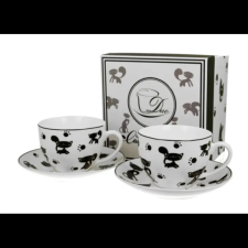  Porcelán csésze szett 250ml Koty Czarne bögrék, csészék