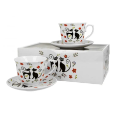  Porcelán csésze szett - 250ml - Koty Etno bögrék, csészék