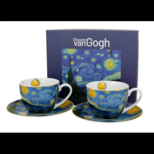  Porcelán csésze szett 270ml Van Gogh: Csillagos Éj bögrék, csészék