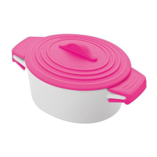 Porcelán edény, szilikon tetős konyhai eszköz