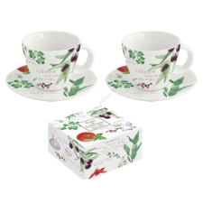  Porcelán eszpresszós csésze - 120ml - Home &amp; Kitchen bögrék, csészék