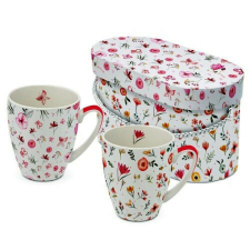 Porcelánbögre 0,35l dobozban,2db-os, Oh Happy Day bögrék, csészék