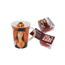 Porcelánbögre 350ml, Amedeo Modigliani: Jeanne Hebuterne kalapban bögrék, csészék