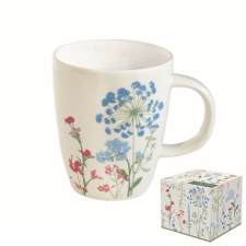 Porcelánbögre 350ml, dobozban, Mille Fleurs Blue bögrék, csészék