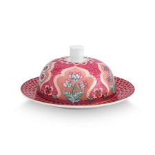 Porcelánzsír Virágfesztivál 17x8cm rózsaszín papírárú, csomagoló és tárolóeszköz