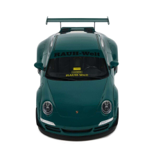  Porsche RWB Bodykit Syunkashuto zöld 2023 modell autó 1:18 makett
