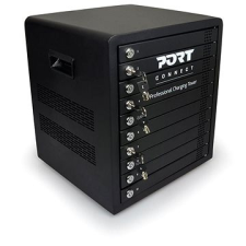 Port 10 PÉNZTARTÓ CSATLAKOZTATÓ CSATLAKOZÓKAPCSOLÓ egyedi ajtózár, fekete dokkolóállomás