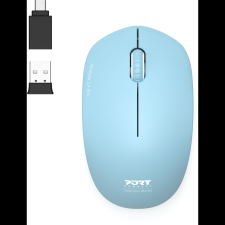 Port CONNECT Wireless COLLECTION, azúrkék (900544) egér