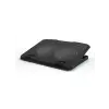 Port Designs 901099 17" laptop hűtőpad - Fekete