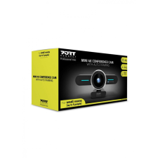 Port Designs Mini 4K Conference Webkamera Black webkamera
