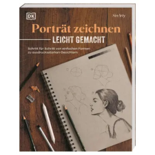  Porträt zeichnen leicht gemacht – DK Verlag,Wiebke Krabbe idegen nyelvű könyv