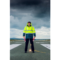 Portwest 7 az 1-ben HiVis Contrast Traffic Protective Jacket-S426 S sárga