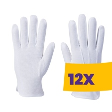 Portwest A080 Mikropontozott kesztyű fehér (Karton - 12 pár) védőkesztyű