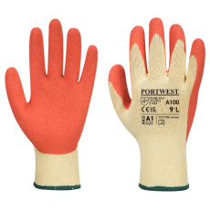 Portwest A100ORRXXL Portwest Mártott latex védőkesztyű