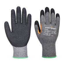 Portwest A106 Grip 10 Megerősített hüvelykujjas védőkesztyű - Latex (szürke/fekete, 8/M) védőkesztyű
