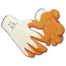 Portwest A109 Portwest Mártott latex minkavédelmi kesztyű (kisker csomagolás)