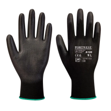 Portwest A120BKRXXXL Portwest Nylon védőkesztyű PU tenyérmártott