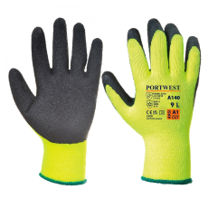 Portwest A140 portwest Thermal latex mártott munkavédelmi kesztyű