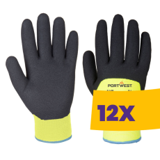 Portwest A146 Arctic téli védőkesztyű sárga (Karton - 12 pár)