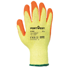 Portwest A150 Classic Grip védőkesztyű (Sárga/Narancs, 7/S) védőkesztyű