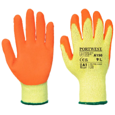 Portwest A150ORRS Portwest Mártott latex munkavédelmi kesztyű (A100 öko verzió)