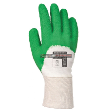  Portwest A171 Mártott latex védőkesztyű (zöld, 10/XL)