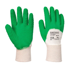 Portwest A171W3RXL Portwest Latex mártott kesztyű nyitott kézháttal védőkesztyű