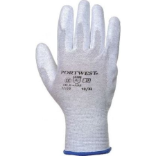 Portwest A199 ESD Tenyéren Mártott Munkáskesztyű - 10/XL, Szürke (PP0564) védőkesztyű